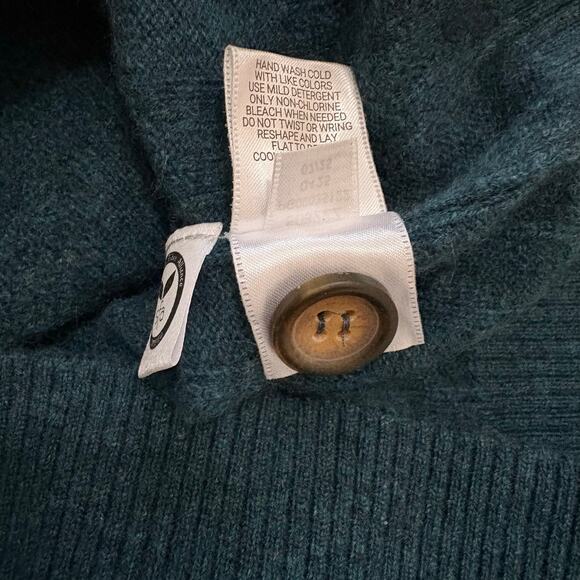 Garnet Hill Fia Cashmere Cabled Sweater XS - Picture 4 of 7